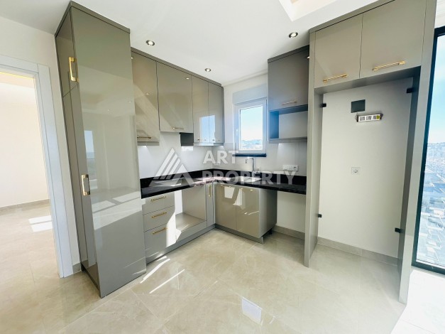 Квартира 1+1 в элитном ЖК, 50 кв.м. Махмутлар, Алания - Ракурс 4