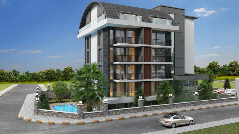 Новый комплекс в Обе, выгодные инвестиции! 50-152 м2 - Ракурс 3