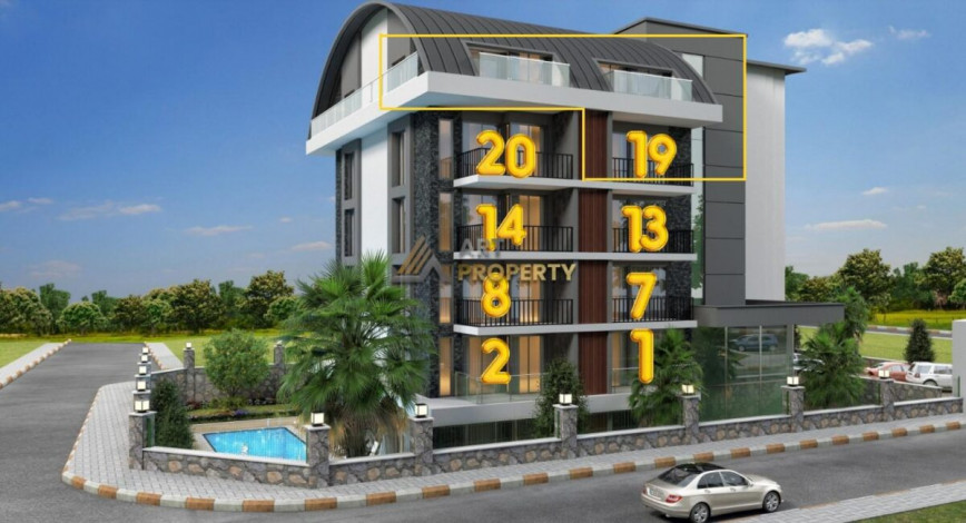 Новый комплекс в Обе, выгодные инвестиции! 50-152 м2 - Ракурс 9