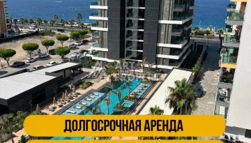 Аренда квартиры 2+1 на первой береговой линии в Махмутларе с прямым видом на море - Ракурс 31