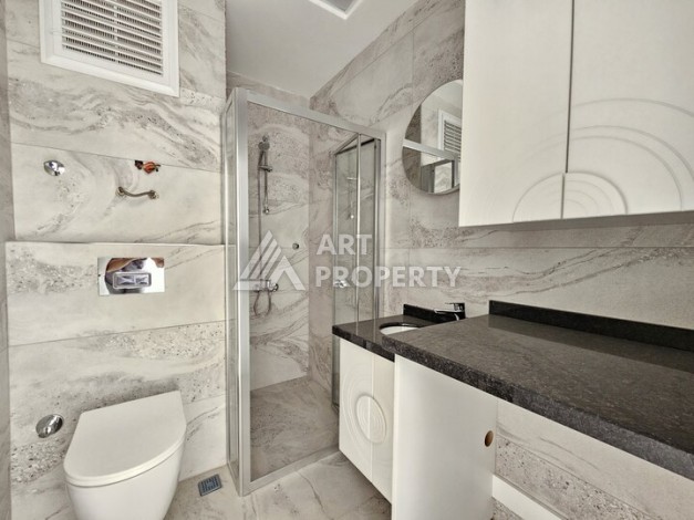 Квартира 1+1 в новом ЖК, до пляжа 350 м. Махмутлар, Алания - Ракурс 7