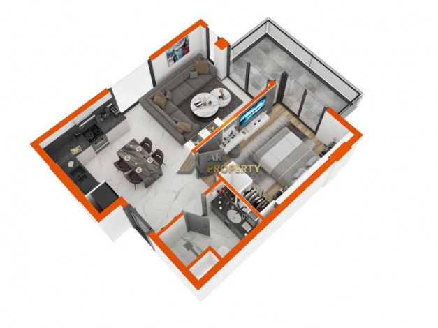 Новый комплекс в Обе, выгодные инвестиции! 50-152 м2 - Ракурс 22