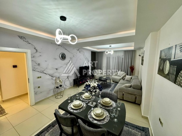 Просторная квартира 1+1 в Махмутларе 75 м², 600 метров до моря - Ракурс 1