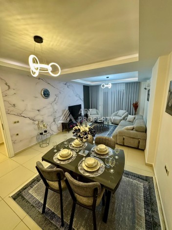 Просторная квартира 1+1 в Махмутларе 75 м², 600 метров до моря - Ракурс 3