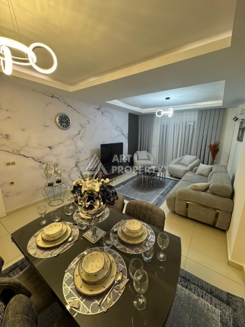 Просторная квартира 1+1 в Махмутларе 75 м², 600 метров до моря - Ракурс 5