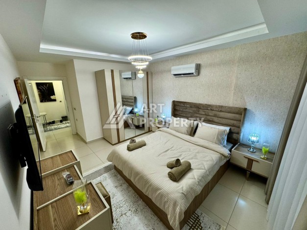Просторная квартира 1+1 в Махмутларе 75 м², 600 метров до моря - Ракурс 8