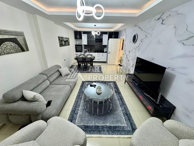 Просторная квартира 1+1 в Махмутларе 75 м², 600 метров до моря - Ракурс 11