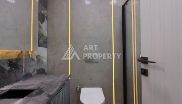 Квартира 2+1 с прямым видом на море в Махмутларе, 80 м² - Ракурс 6