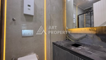 Квартира 2+1 с прямым видом на море в Махмутларе, 80 м² - Ракурс 9