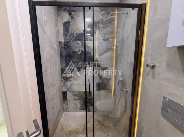 Квартира 2+1 с прямым видом на море в Махмутларе, 80 м² - Ракурс 10
