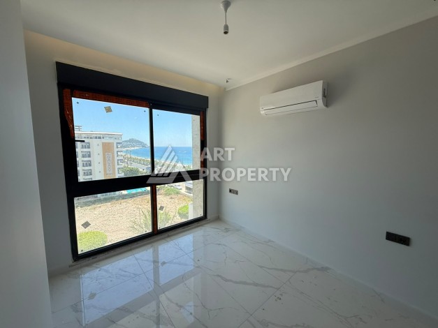 Квартира 2+1 с прямым видом на море в Махмутларе, 80 м² - Ракурс 13