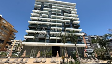 Квартира 2+1 с прямым видом на море в Махмутларе, 80 м² - Ракурс 16