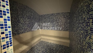 Квартира 2+1 с прямым видом на море в Махмутларе, 80 м² - Ракурс 23
