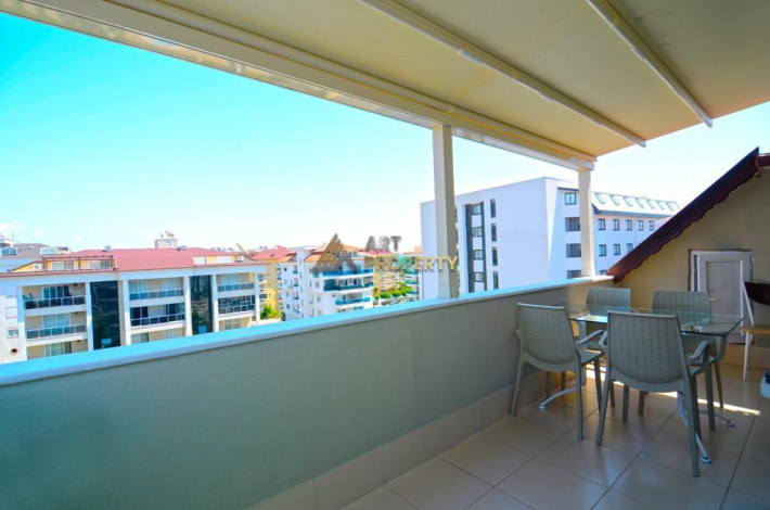 Квартира 2+1 с мебелью и видом на море в Кестеле, 135 м2 - Ракурс 8