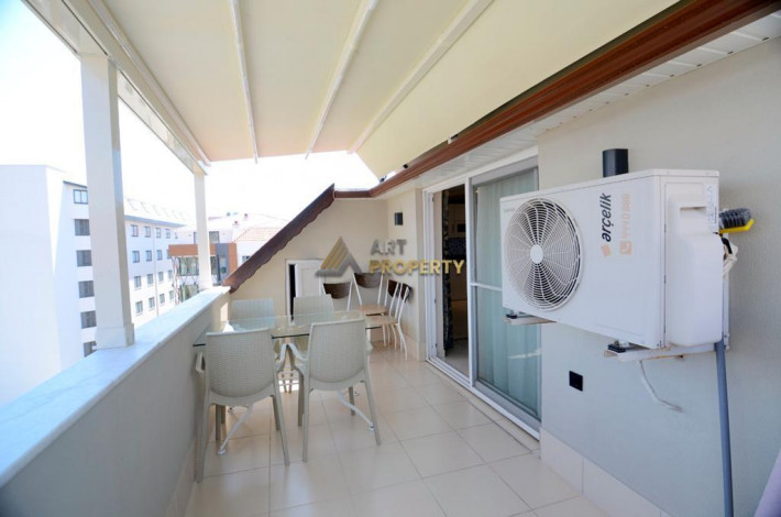 Квартира 2+1 с мебелью и видом на море в Кестеле, 135 м2 - Ракурс 12