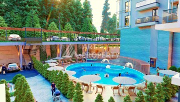 Квартира 2+1 в новом ЖК по горячей цене, 75 м². Центр Алании. - Ракурс 36