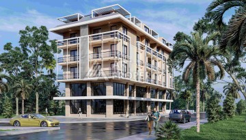 Квартира 2+1 в новом ЖК по горячей цене, 75 м². Центр Алании. - Ракурс 38
