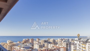 Пентхаус 4+1 с панорамным видом на море. Элитный ЖК в Махмутларе - Ракурс 18