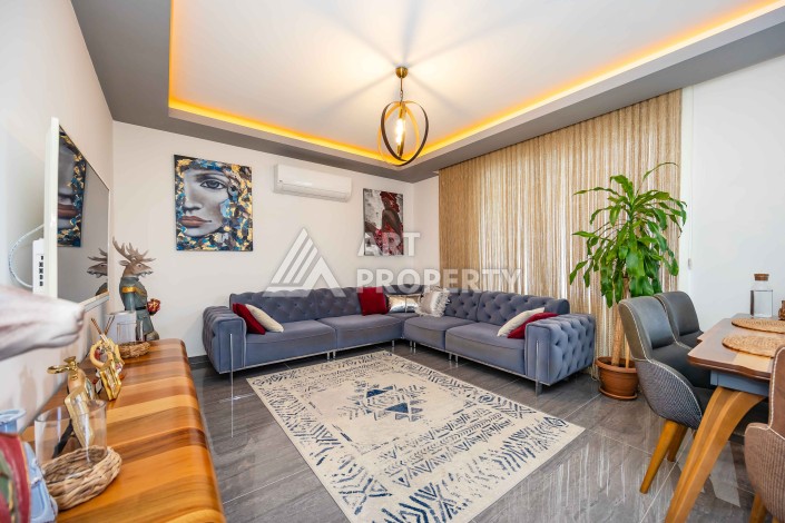 Меблированный пентхаус 2+1 в районе Махмутлар, 113 кв.м. - Ракурс 10