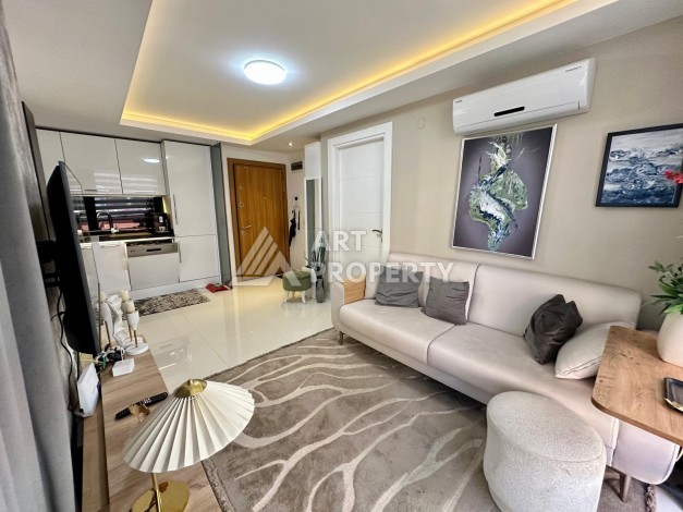 Стильная квартира 1+1 в самом центре Алании, 50 м² - Ракурс 1