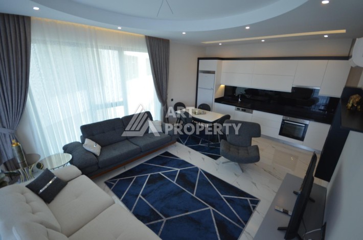 Квартира 2+1 в премиальном ЖК, 90 кв.м. Каргыджак, Алания - Ракурс 3