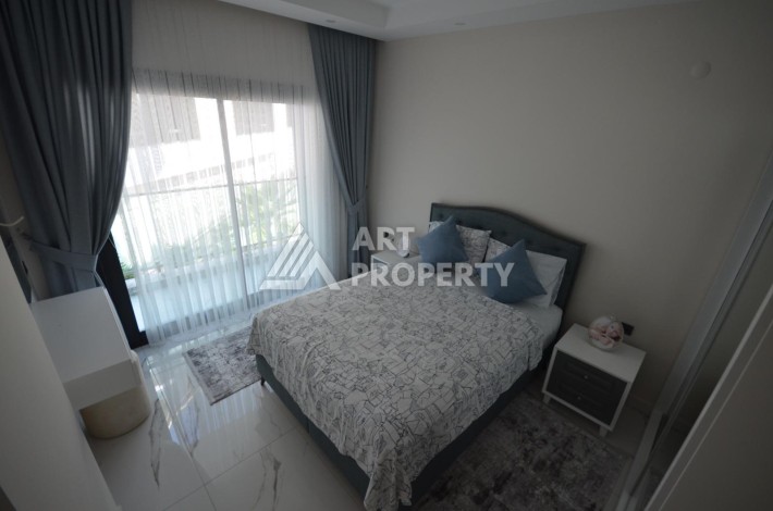 Квартира 2+1 в премиальном ЖК, 90 кв.м. Каргыджак, Алания - Ракурс 4