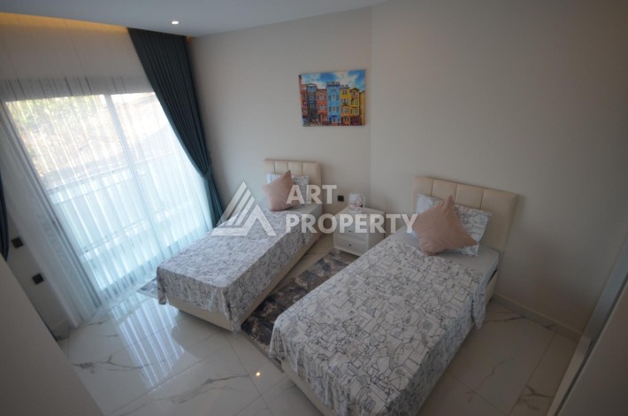 Квартира 2+1 в премиальном ЖК, 90 кв.м. Каргыджак, Алания - Ракурс 6