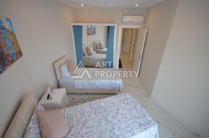 Квартира 2+1 в премиальном ЖК, 90 кв.м. Каргыджак, Алания - Ракурс 10