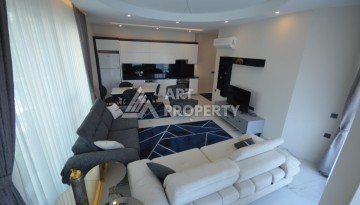 Квартира 2+1 в премиальном ЖК, 90 кв.м. Каргыджак, Алания - Ракурс 12