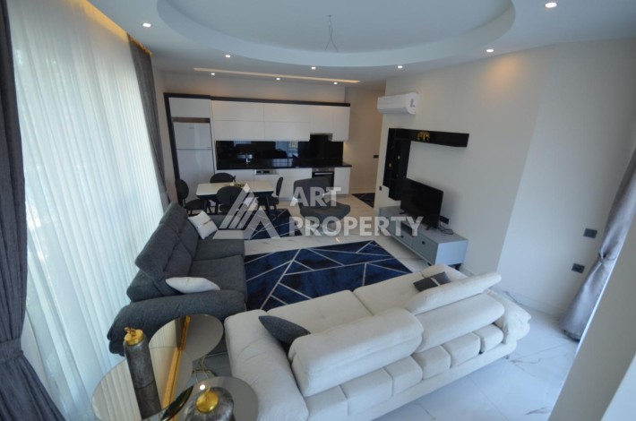 Квартира 2+1 в премиальном ЖК, 90 кв.м. Каргыджак, Алания - Ракурс 11