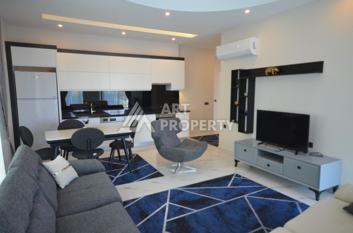 Квартира 2+1 в премиальном ЖК, 90 кв.м. Каргыджак, Алания - Ракурс 16