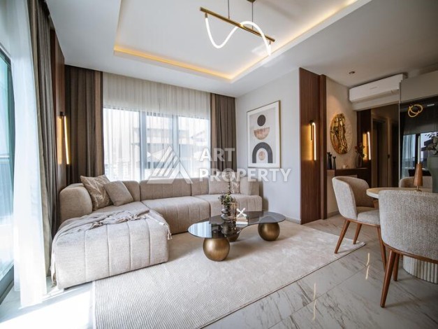Квартира 2+1 с видом на море 95 м², Каргыджак, Алания - Ракурс 3