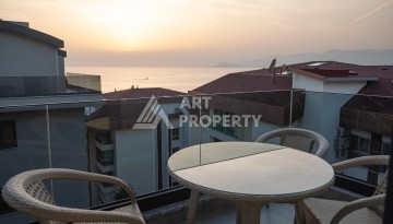 Квартира 2+1 с видом на море 95 м², Каргыджак, Алания - Ракурс 8