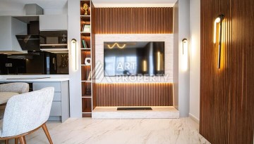 Квартира 2+1 с видом на море 95 м², Каргыджак, Алания - Ракурс 10
