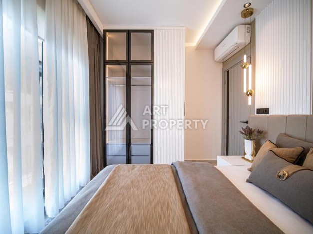 Квартира 2+1 с видом на море 95 м², Каргыджак, Алания - Ракурс 18