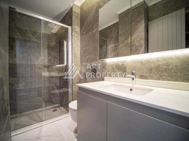 Квартира 2+1 с видом на море 95 м², Каргыджак, Алания - Ракурс 19
