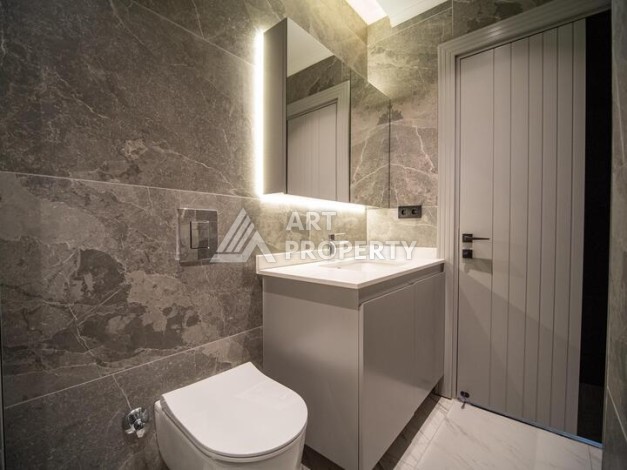 Квартира 2+1 с видом на море 95 м², Каргыджак, Алания - Ракурс 21
