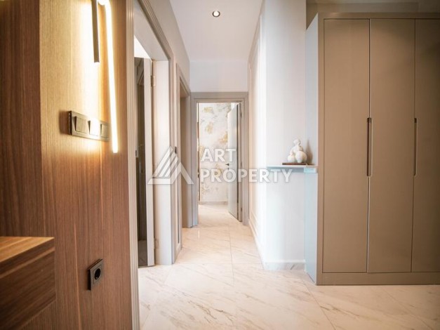 Квартира 2+1 с видом на море 95 м², Каргыджак, Алания - Ракурс 23