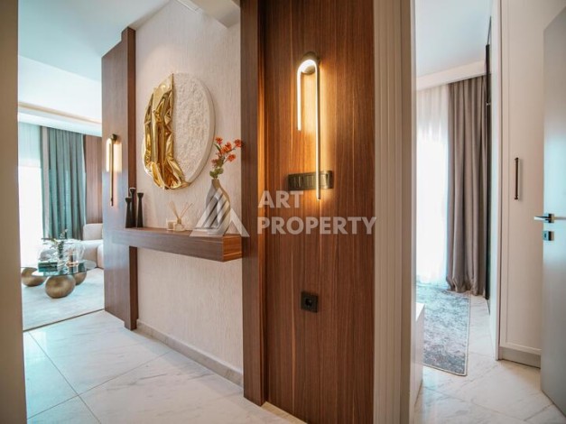 Квартира 2+1 с видом на море 95 м², Каргыджак, Алания - Ракурс 25