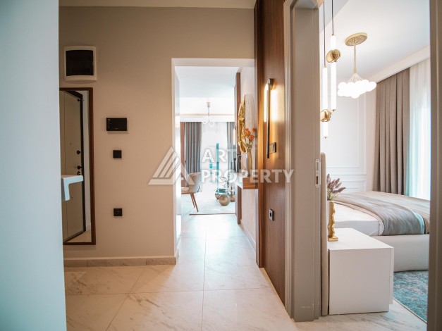Квартира 2+1 с видом на море 95 м², Каргыджак, Алания - Ракурс 26