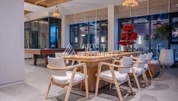 Квартира 2+1 с видом на море 95 м², Каргыджак, Алания - Ракурс 32
