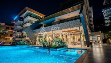 Квартира 2+1 с видом на море 95 м², Каргыджак, Алания - Ракурс 37