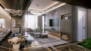 Новый проект премиум-класса в Махмутларе, квартиры 1+1 и дуплексы 3+1, 4+1 - Ракурс 42