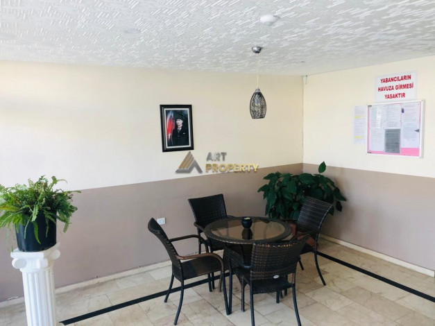 Просторная трехкомнатная квартира с инфраструктурой в зеленом районе Авсаллар, 105 м2 - Ракурс 3