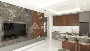 Пентхаус 3+1 в 100 метрах от моря в Кестеле, 125 кв.м. - Ракурс 6