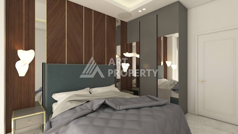 Пентхаус 3+1 в 100 метрах от моря в Кестеле, 125 кв.м. - Ракурс 6