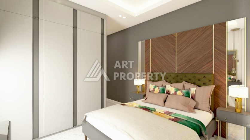 Пентхаус 3+1 в 100 метрах от моря в Кестеле, 125 кв.м. - Ракурс 7