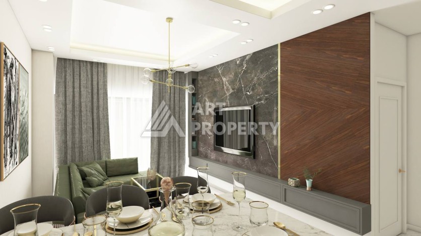 Пентхаус 3+1 в 100 метрах от моря в Кестеле, 125 кв.м. - Ракурс 8