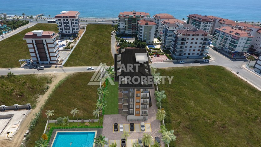 Пентхаус 3+1 в 100 метрах от моря в Кестеле, 125 кв.м. - Ракурс 17