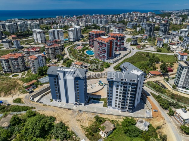 Готовые квартиры 1+1, 2+1, 3+1 с рассрочкой. Авсаллар, Алания - Ракурс 0